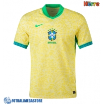 Fotballdrakt Herre Brasil Hjemmedrakt Copa America 2024 Kortermet